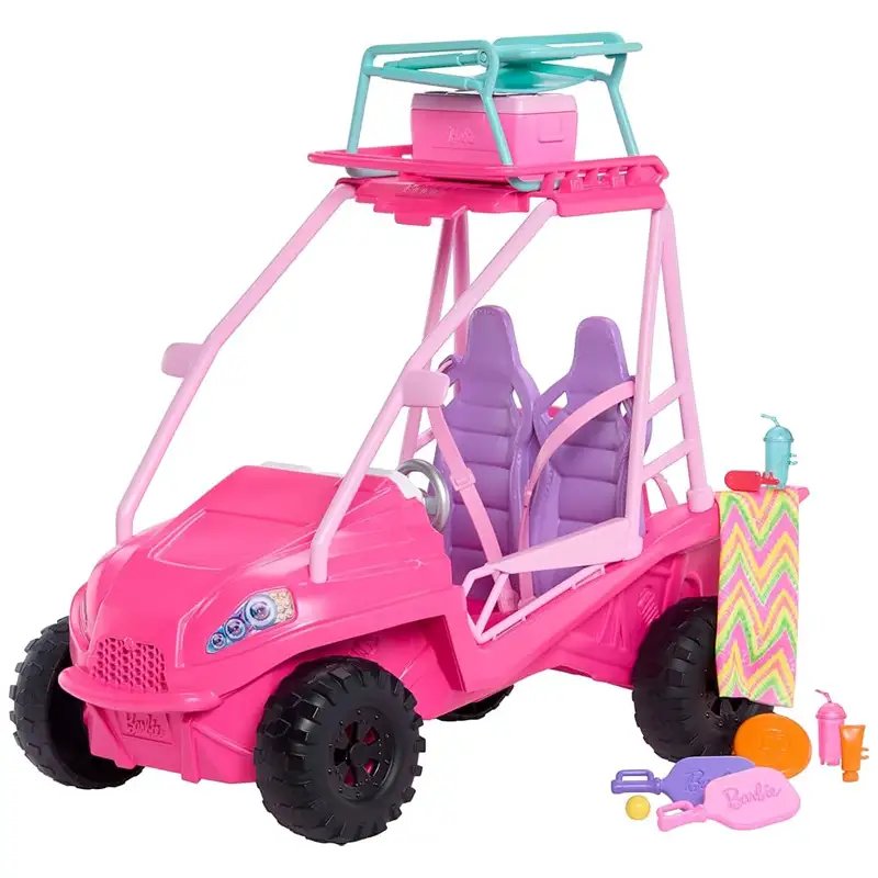 Mattel Barbie Jfv68  Detective Muneca Con Buggy Playero