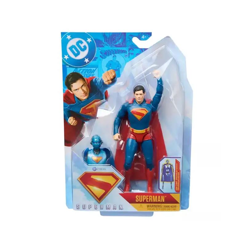 Spin Master Dc Super Heroes 6073290 Superman Figura 6 Pulgadas Surtida