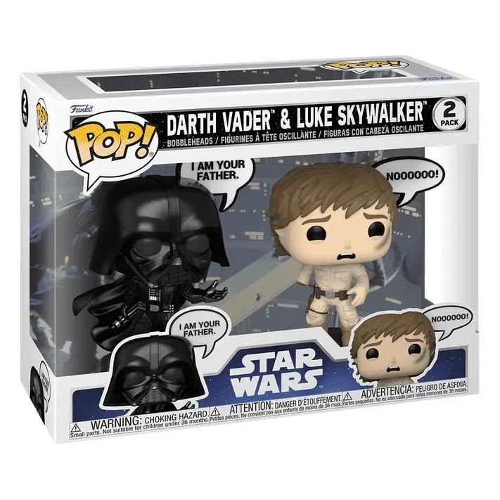 Funko Star Wars 83594 Pop Vader Y Luke