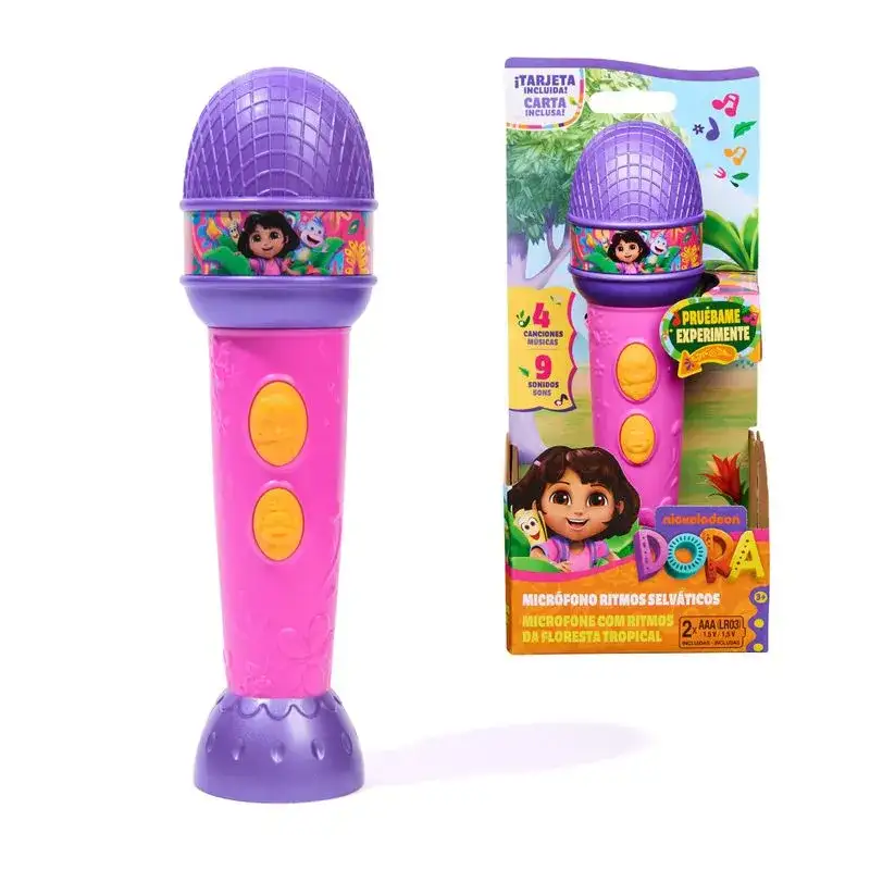 Spin Master Dora La Exploradora 6073358 Microfono Con Ritmo