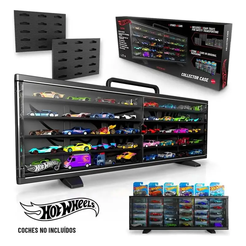 Mattel Hot Wheels Hwcc23 Estuche Metalico De Coleccion Para Autos A Escala