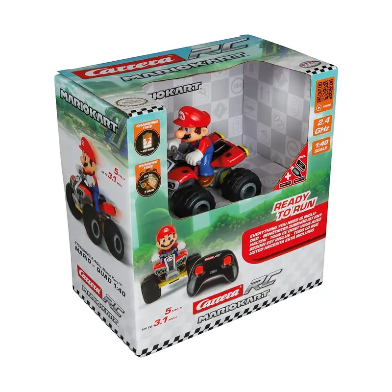 Carrera Super Mario Bros 370400020 24Ghz Kart Mario Quad 140 9003150136248