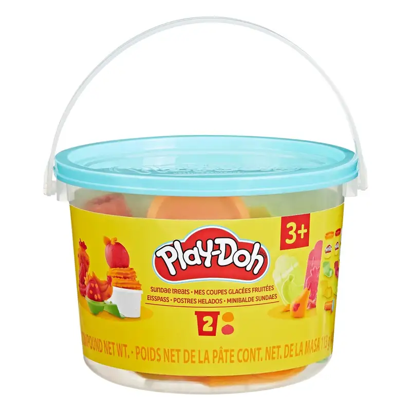 Hasbro Play-Doh B4453 Cubeta Mini De Play-Doh