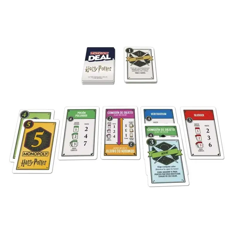 Hasbro Games G0717 Monopoly Deal Harry Potter