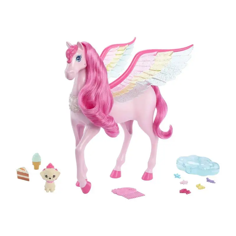 Mattel Barbie Hlc40 Barbie Un Toque De Magia Con Pegaso