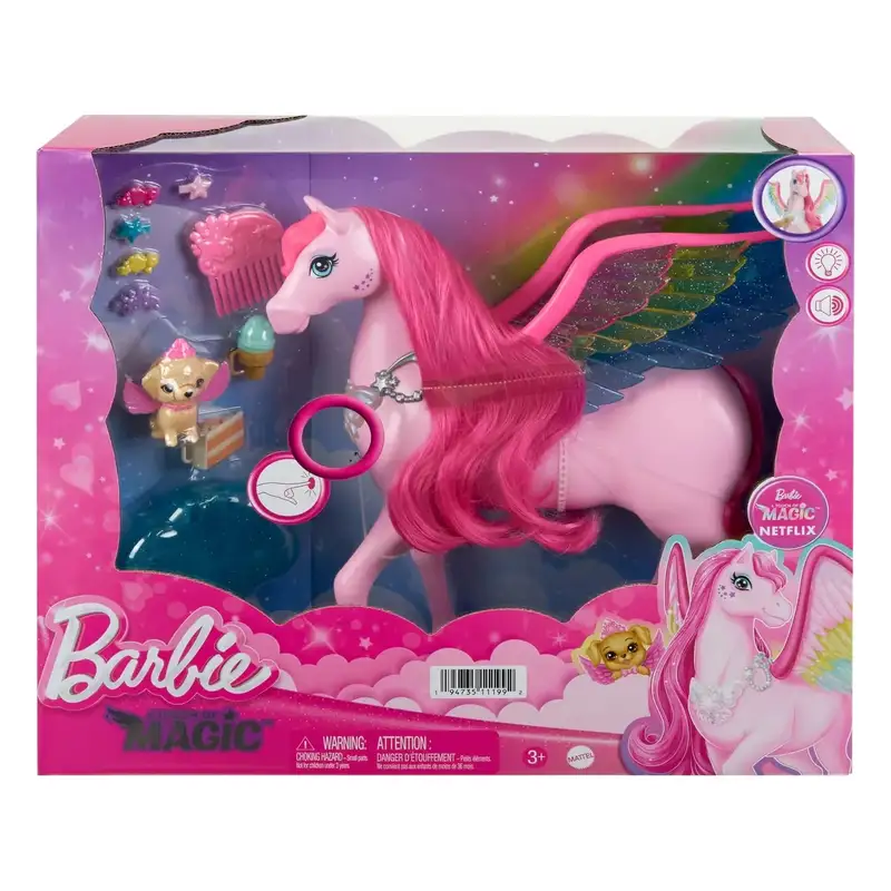Mattel Barbie Hlc40 Barbie Un Toque De Magia Con Pegaso