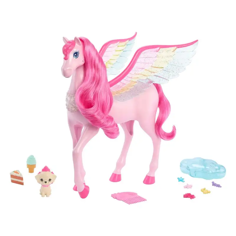 Mattel Barbie Hlc40 Barbie Un Toque De Magia Con Pegaso