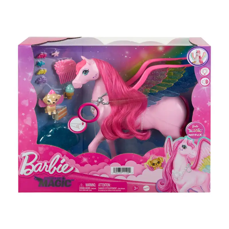 Mattel Barbie Hlc40 Barbie Un Toque De Magia Con Pegaso
