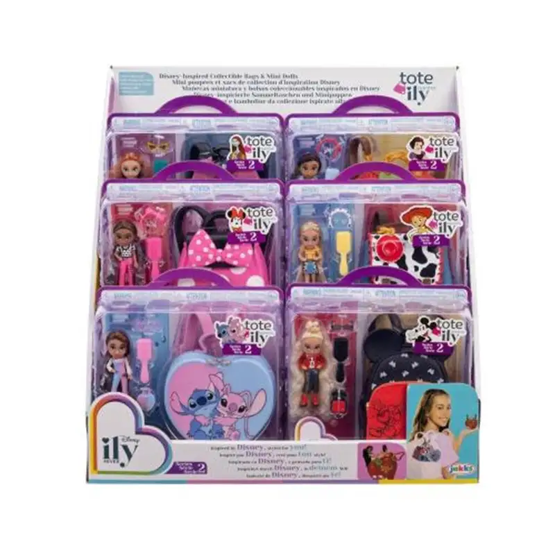 Jakks Pacific Disney Princesas 253964-V3 Set De 2 Munecas Teen Wave 2 Con Bolsa