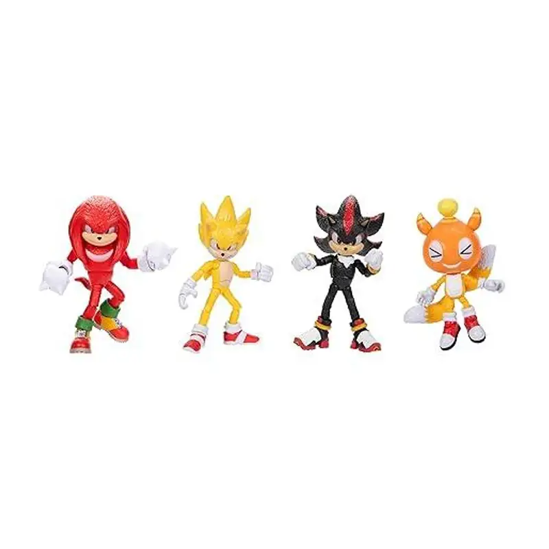 Jakks Pacific Sonic 428444 Set 4 Figuras Articuladas Con Accesorios W22