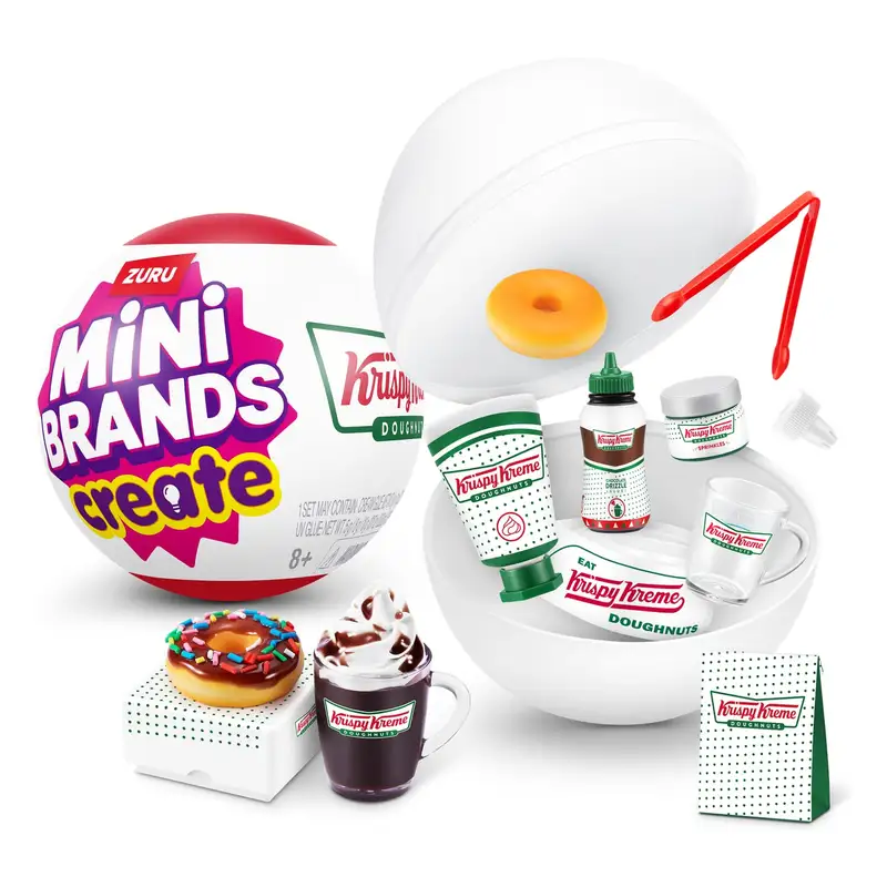 Zuru Mini Brands 77688Gq2 Mini Marcas Krispy Kreme Serie 1 Capsula