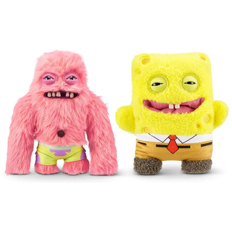 Zuru Fugglers 15701 Peluche Fuggler Bob Esponja 9 Pulgadas Serie 1