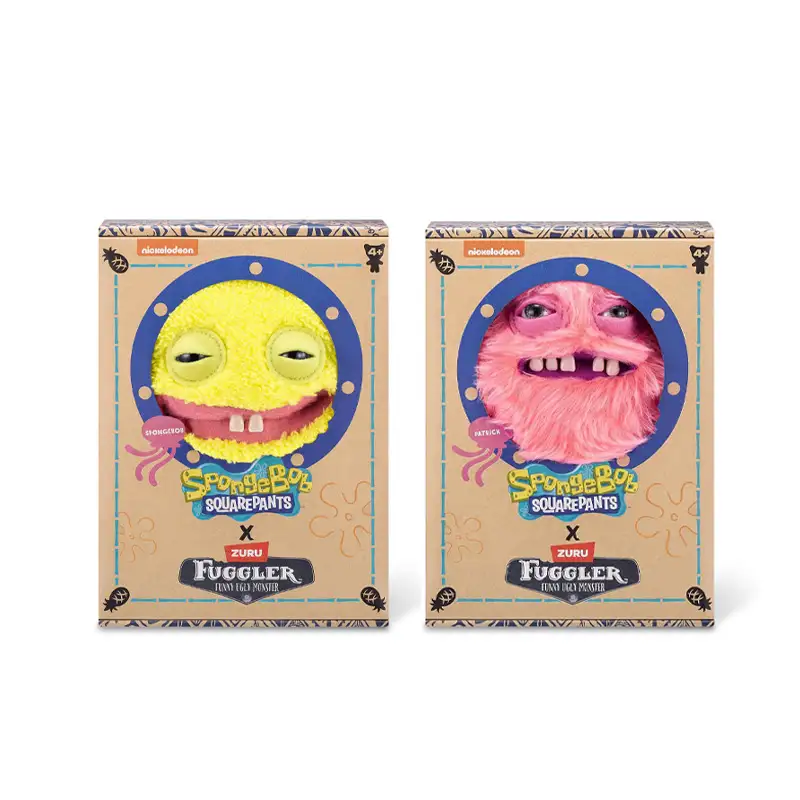 Zuru Fugglers 15701 Peluche Fuggler Bob Esponja 9 Pulgadas Serie 1
