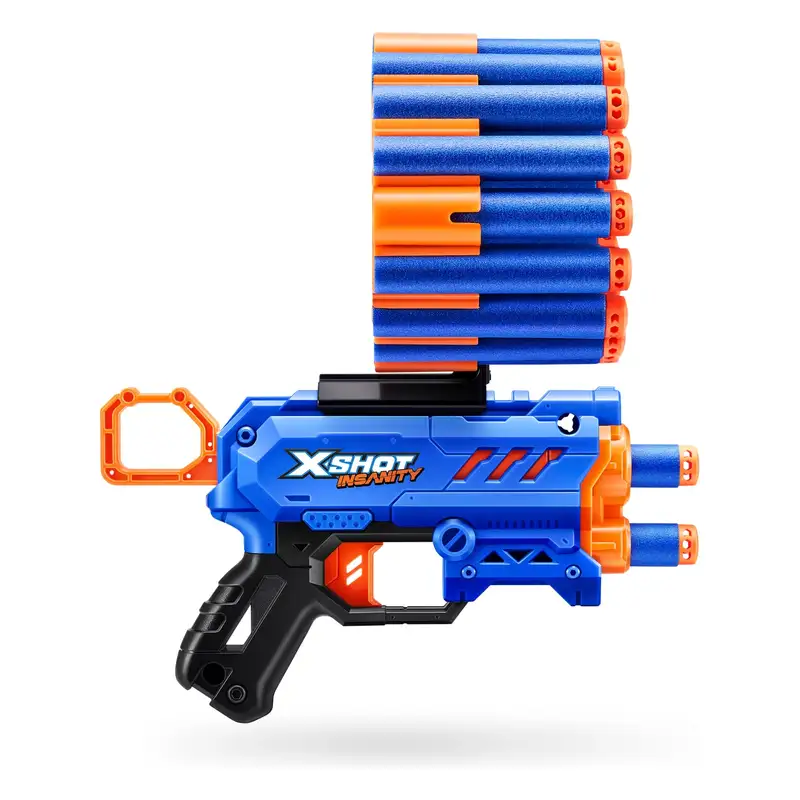 Zuru Xshot 36795 Lanzador Insanity Serie 1 Micro 24 Dardos
