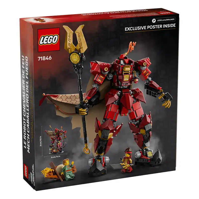 Lego Ninjago 71846 Mech Caballero De Fuego