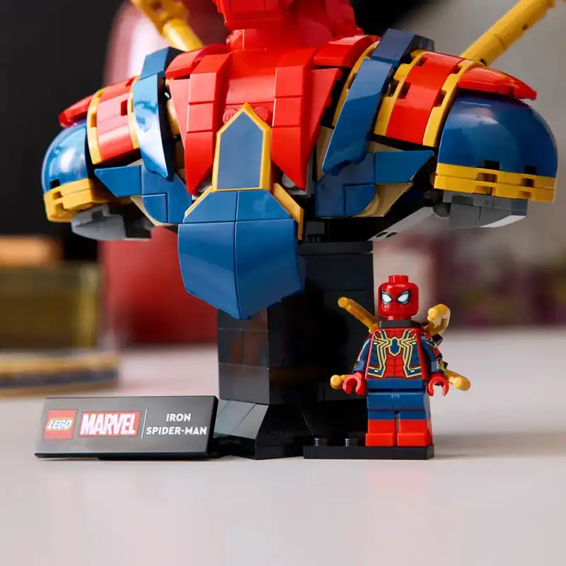 Lego Marvel 76326 Busto Iron Spider Man