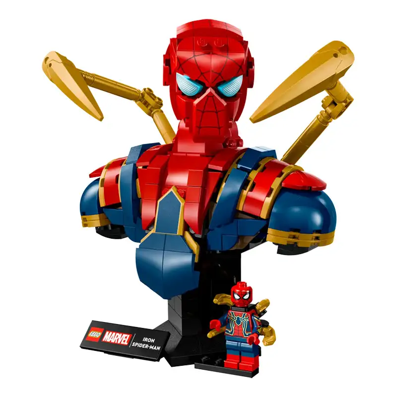Lego Marvel 76326 Busto Iron Spider Man