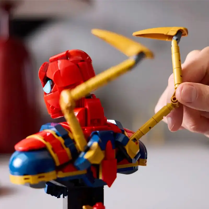 Lego Marvel 76326 Busto Iron Spider Man