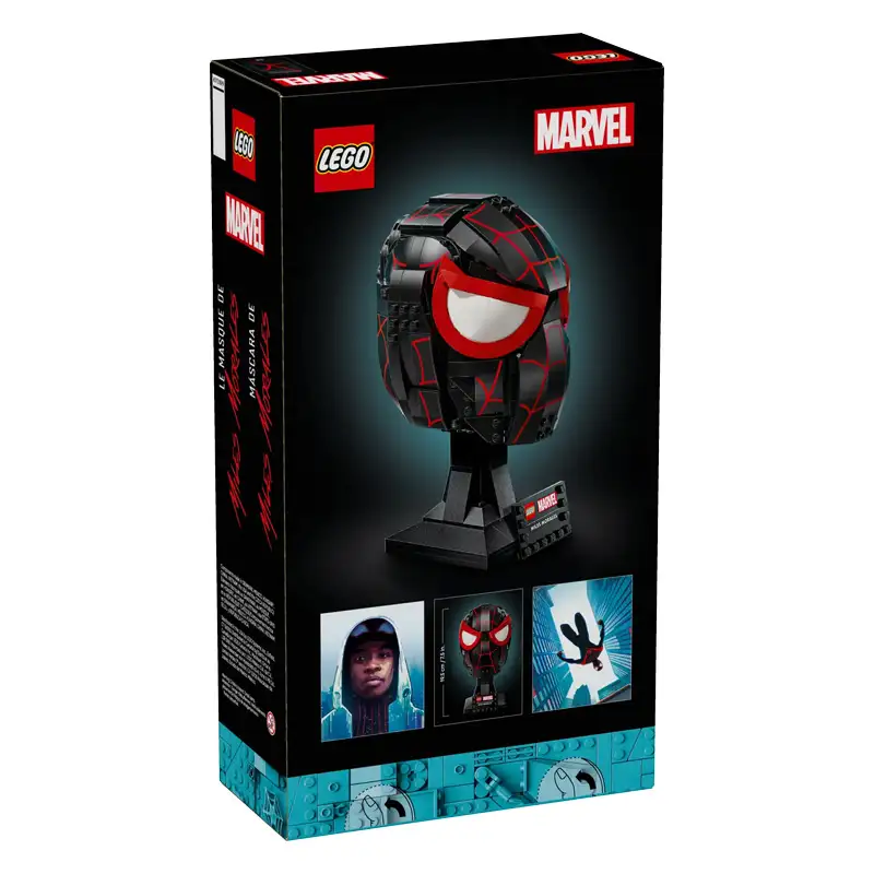 Lego Marvel 76329 Mascara Miles Morales Spiderman