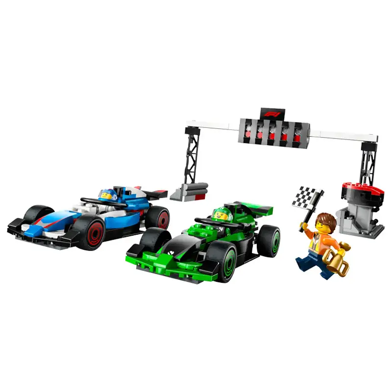 Lego City 60474 Circuito F1 Con Vcarb Y Autos De Carrera Sauber