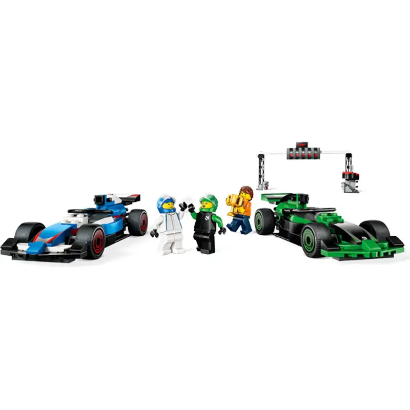 Lego City 60474 Circuito F1 Con Vcarb Y Autos De Carrera Sauber