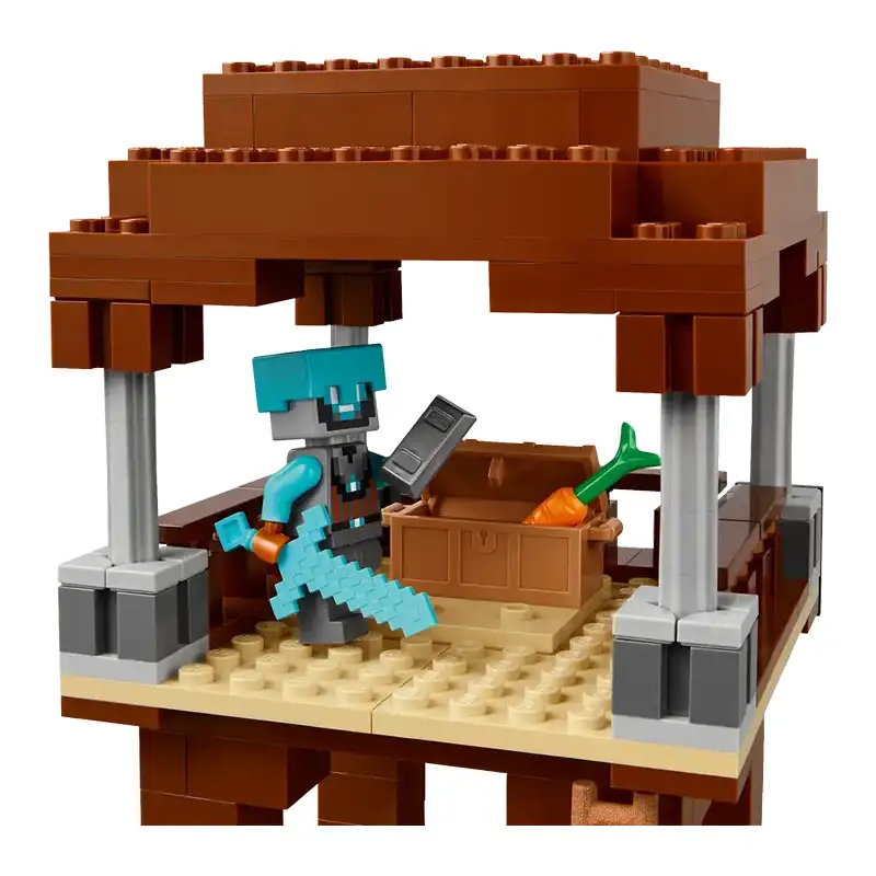 Lego Minecraft 21278 Puesto Pillager Y Ravager
