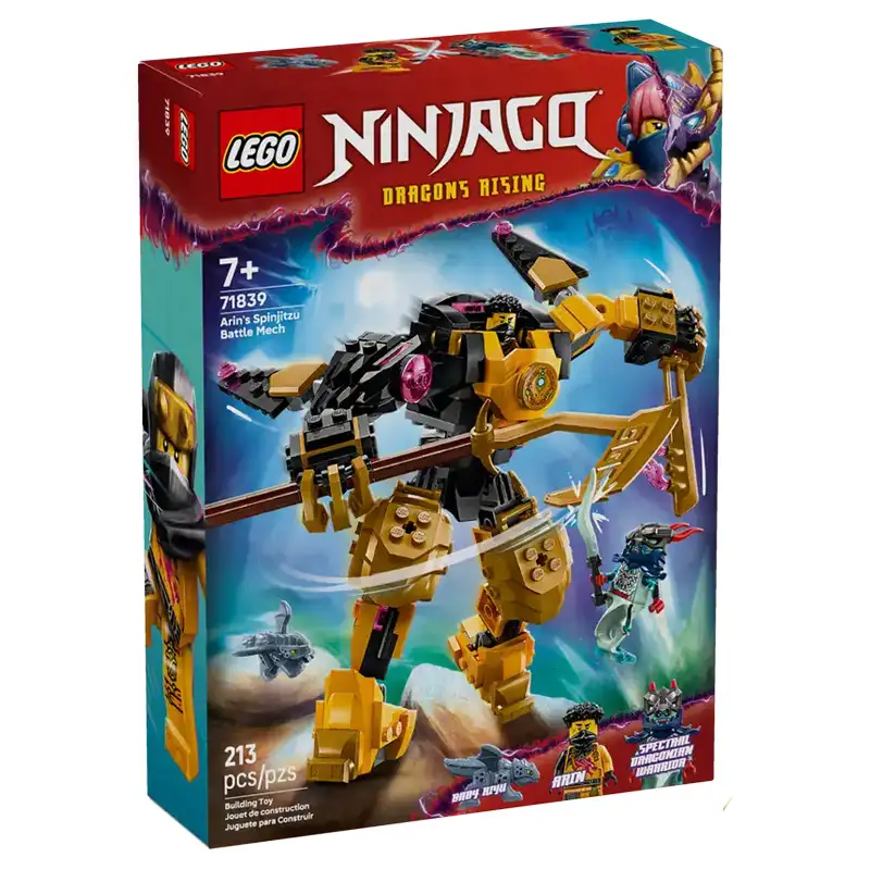 Lego Ninjago 71839 Mech De Batalla Spinjitzu Arin