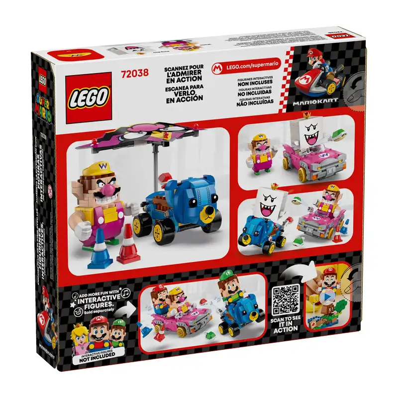Lego Super Mario Bros 72038 Mario Kart Wario Y King Boo