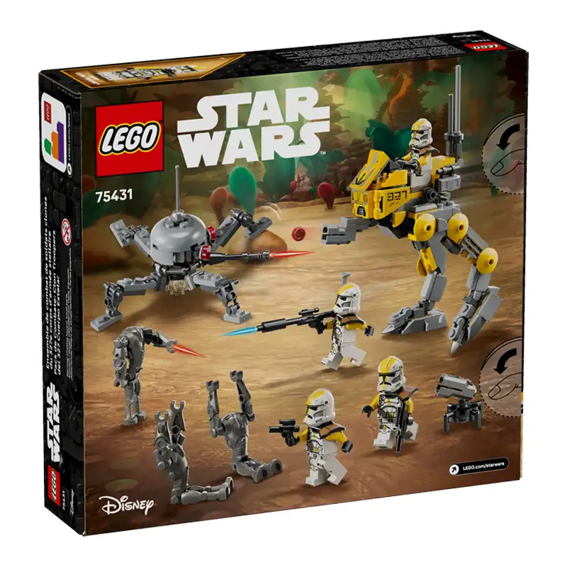 Lego Star Wars 75431 Paquete De Batalla 327 Star Corps Clones