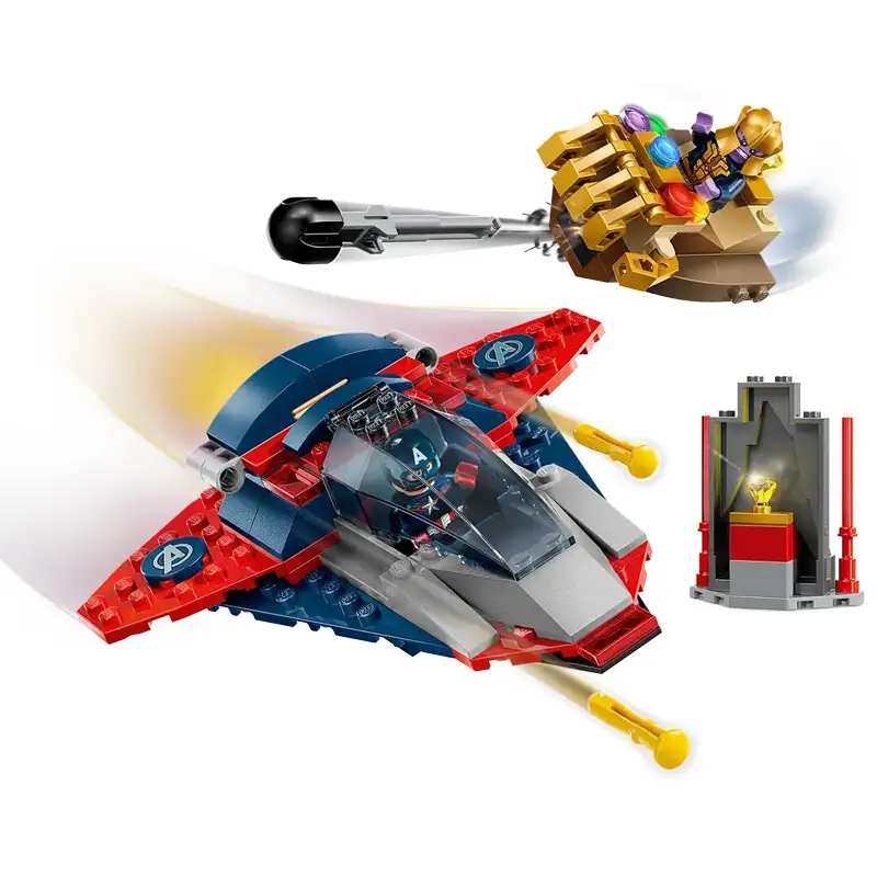 Lego Marvel 76319 Capitan America Vs Thanos