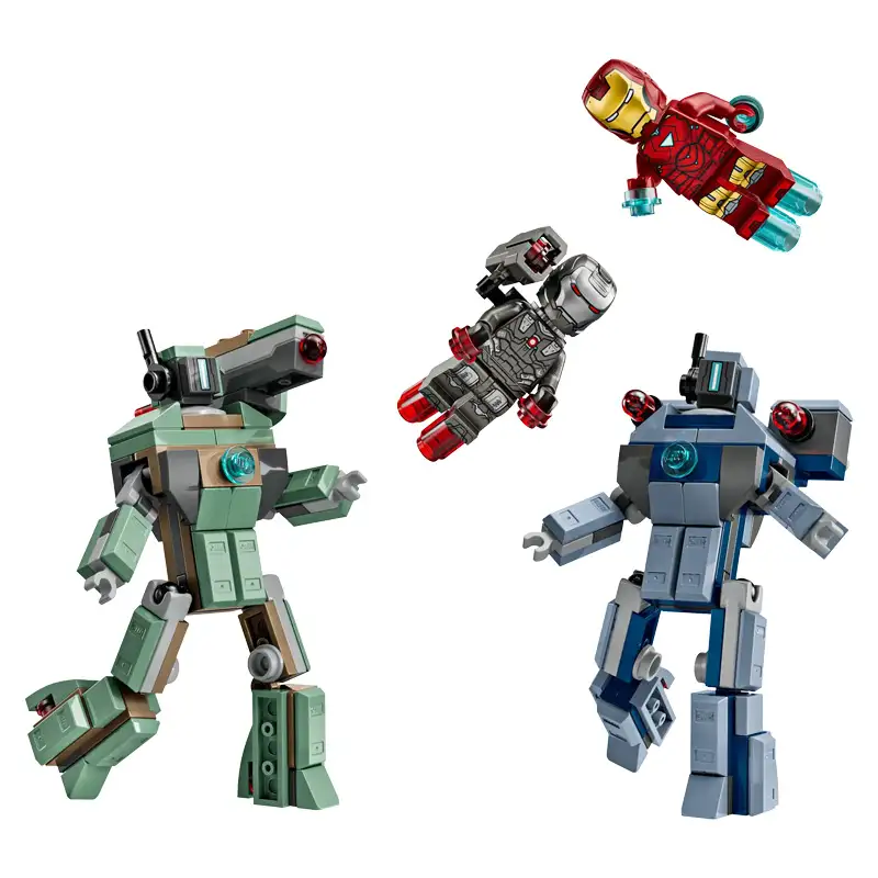 Lego Marvel 76320 Iron Man Y War Machine Vs Hammer Drones