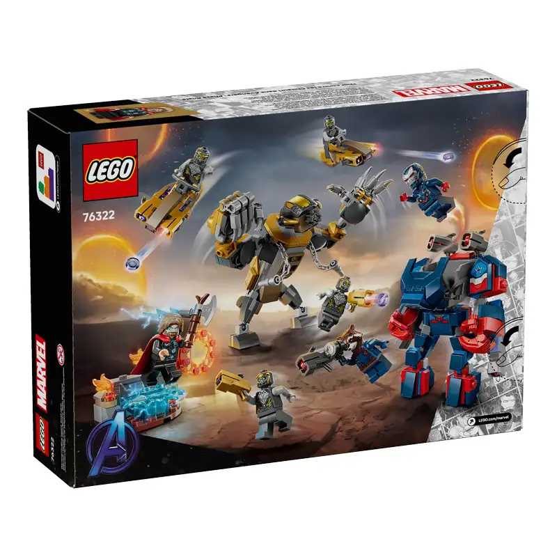 Lego Marvel 76322 Vengadores Endgame Thor Vs Chitauri