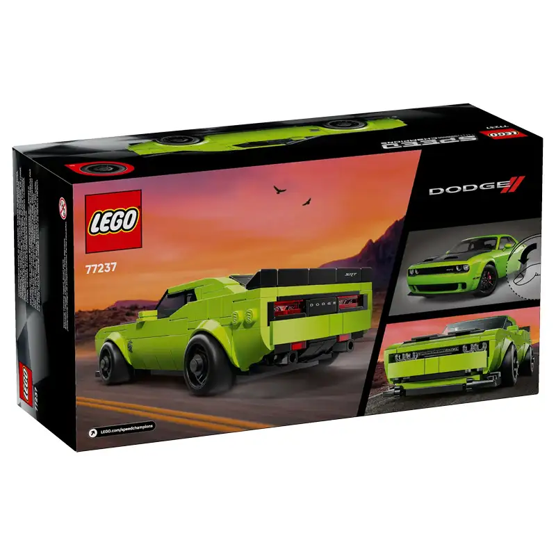 Lego Speed Champions 77237 Deportivo Dodge Challenger Srt Hellcat