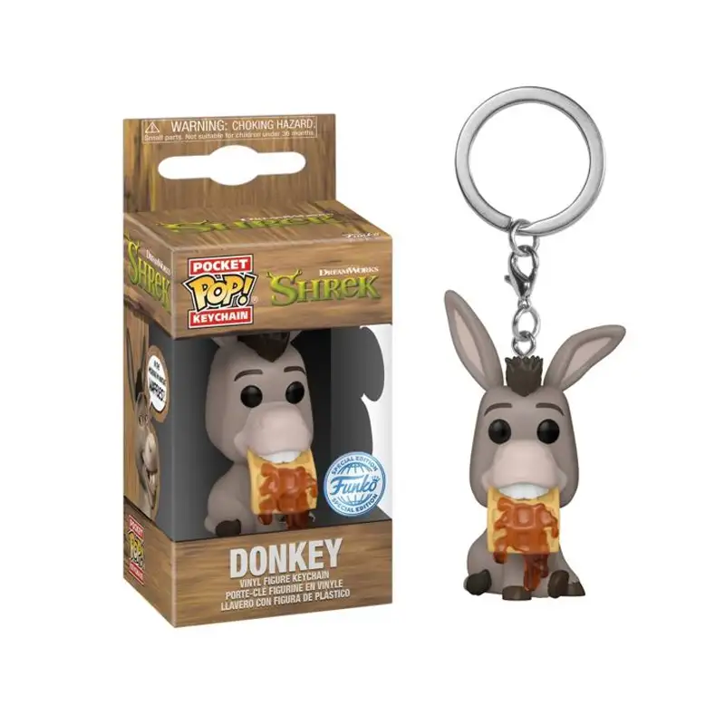 Funko Pop! 82223 Llavero Burro De Shrek