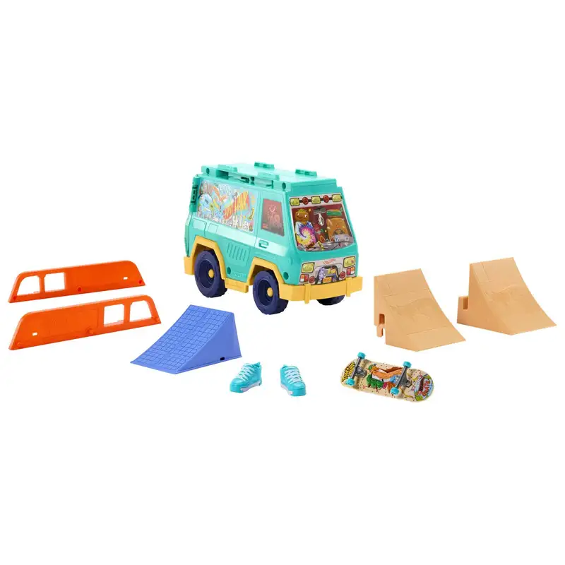 Mattel Hot Wheels Jgg91 Set De Patineta Skate Van