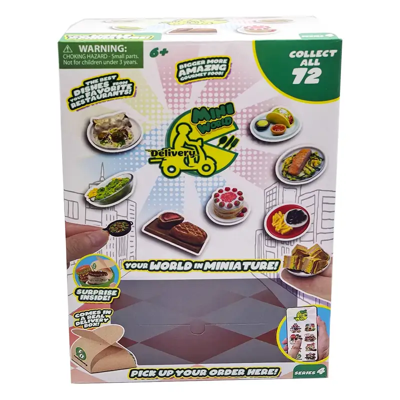 Funko Pop! 2405001 Mini World Delivery S4 X 1 Surtido