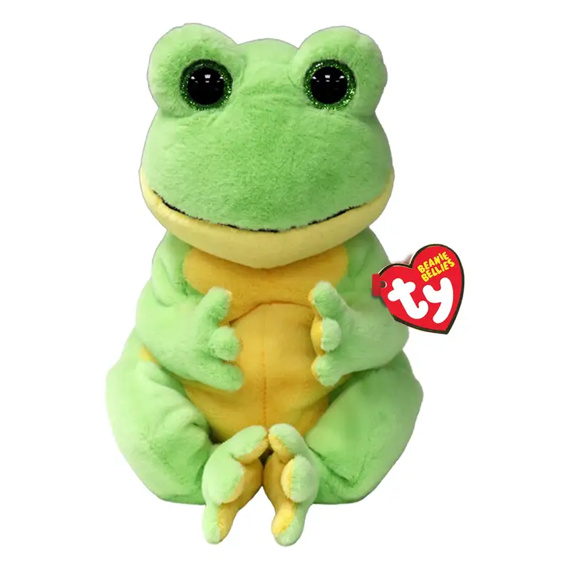 Ty Ty Beanies 43200 Bellies Snapper Rana Verde