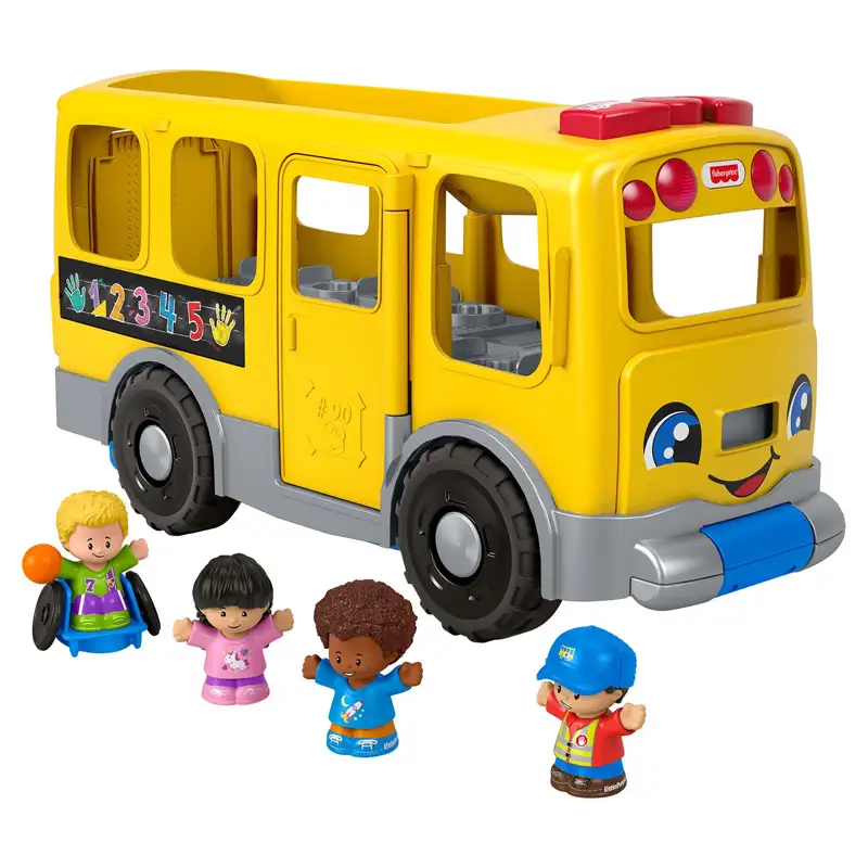 Mattel Fisher Price Jff15 Camion Escolar Haciendo Nuevos Amigos
