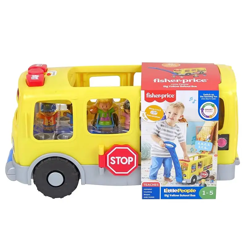 Mattel Fisher Price Jff15 Camion Escolar Haciendo Nuevos Amigos
