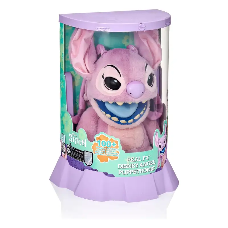 Wow! Stuff Stitch Dis-1030-01 Angel Puppletronic Fx De 30Cm Con Mas De 100 Frases