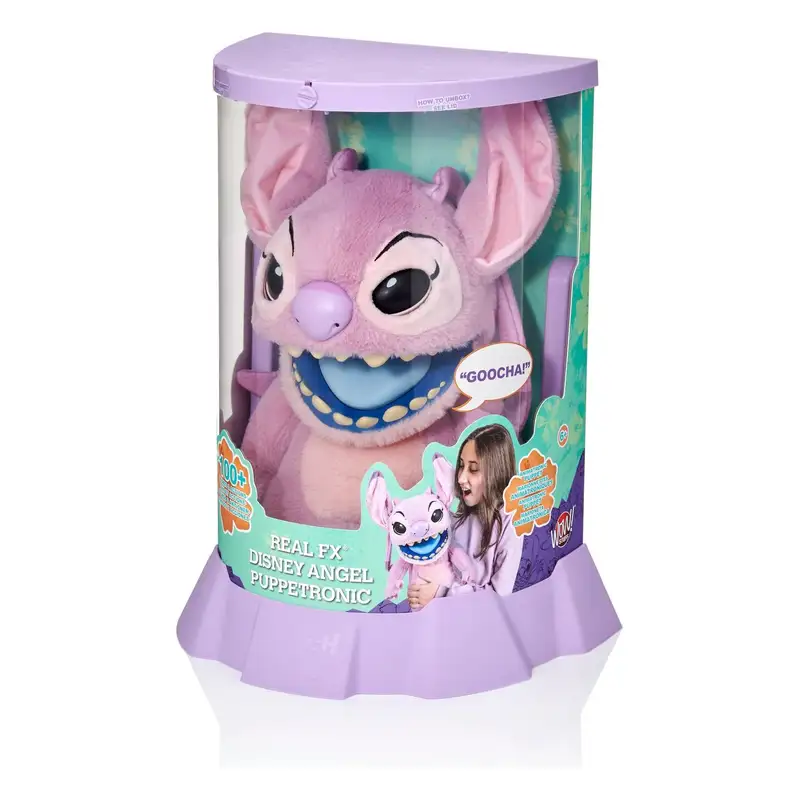Wow! Stuff Stitch Dis-1030-01 Angel Puppletronic Fx De 30Cm Con Mas De 100 Frases