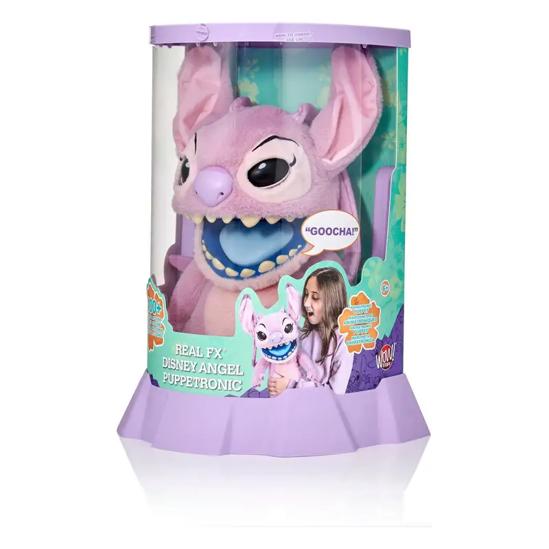 Wow! Stuff Stitch Dis-1030-01 Angel Puppletronic Fx De 30Cm Con Mas De 100 Frases
