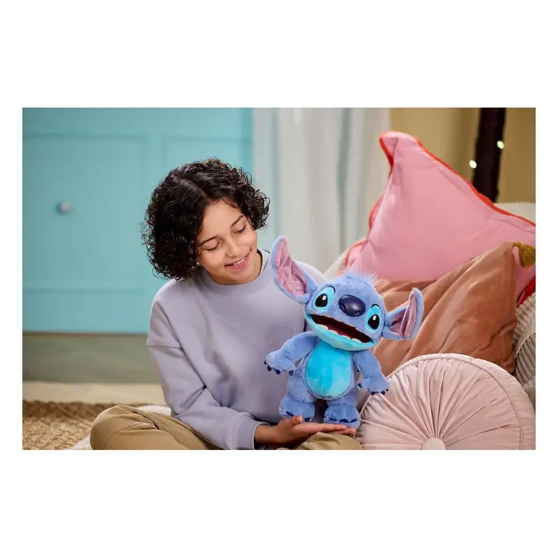 Wow! Stuff Stitch Dis-1025-01 Puppetronic Interactivo Real Fx De 20Cm