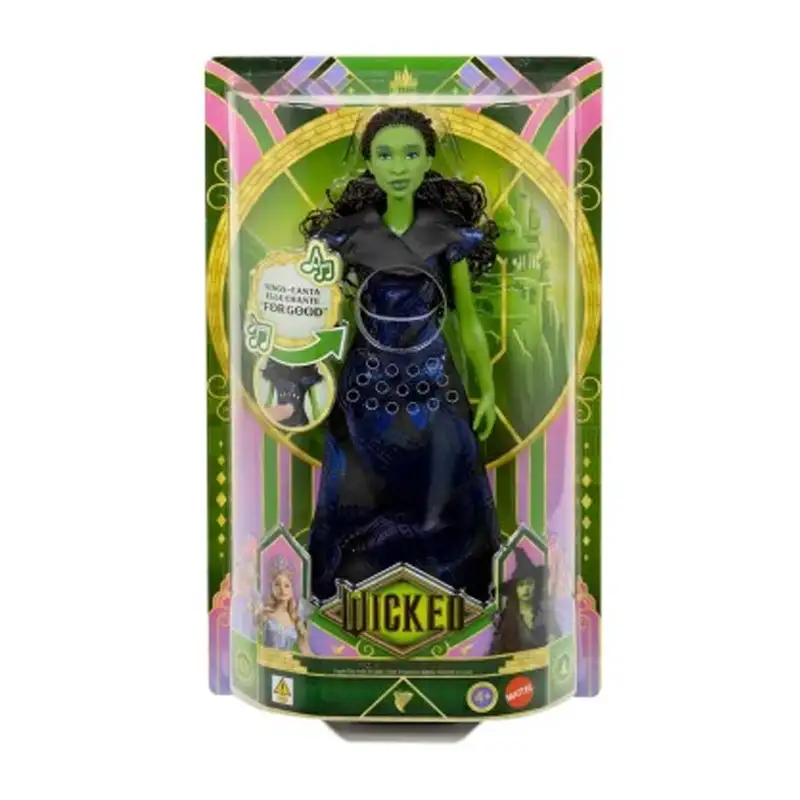 Mattel Wicked Jfm09 Elphaba Con Canciones Ii
