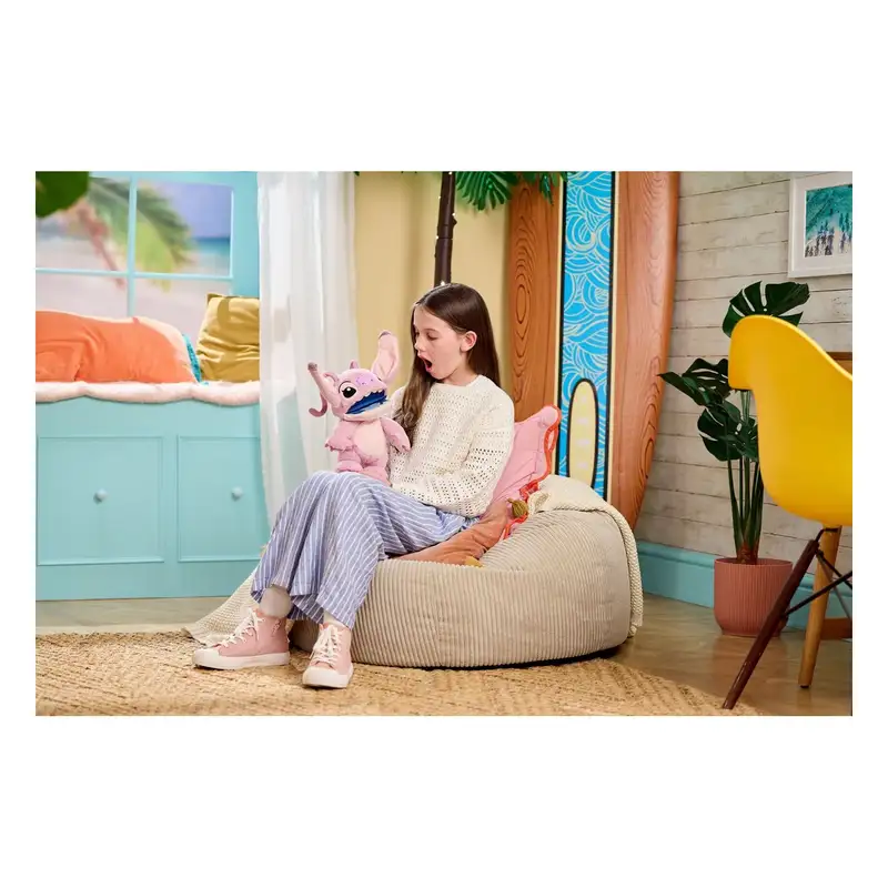 Wow! Stuff Stitch Dis-1026-01 Angel Puppetronic Interactivo Fx De 20Cm