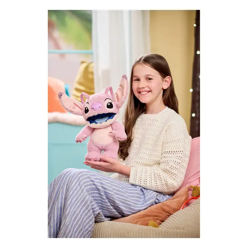 Wow! Stuff Stitch Dis-1026-01 Angel Puppetronic Interactivo Fx De 20Cm