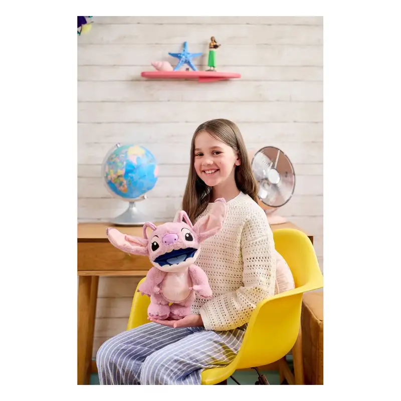 Wow! Stuff Stitch Dis-1026-01 Angel Puppetronic Interactivo Fx De 20Cm