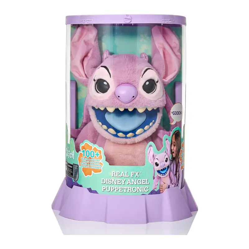 Wow! Stuff Stitch Dis-1026-01 Angel Puppetronic Interactivo Fx De 20Cm