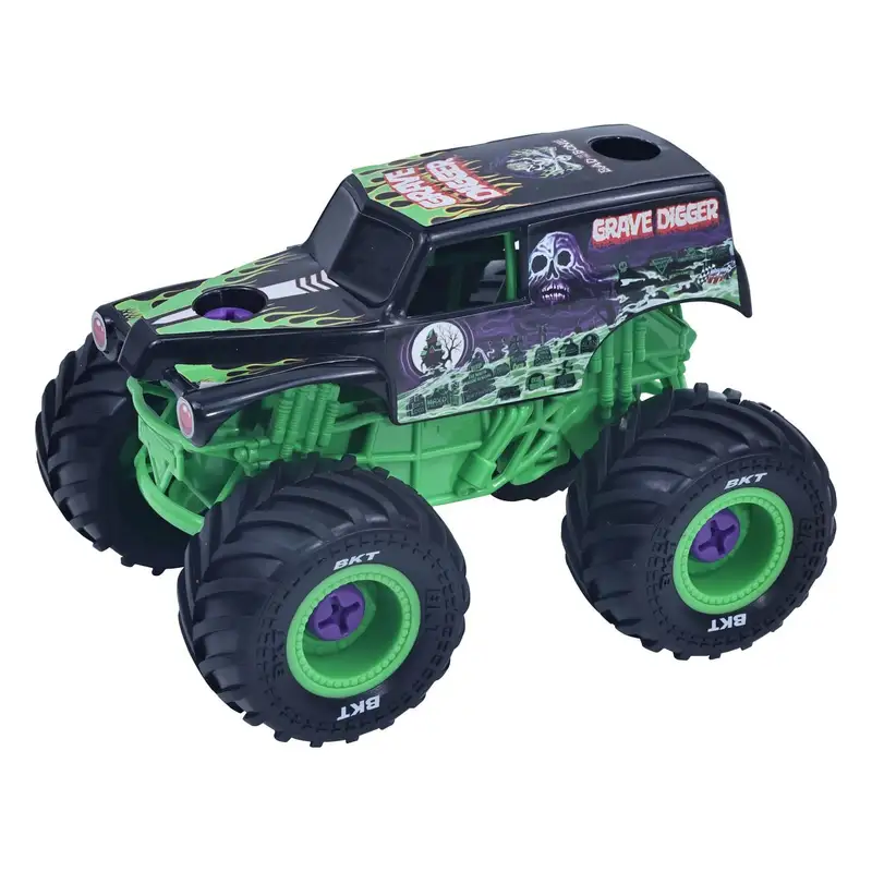 Spin Master Monster Jam 5004570 Mechanix 1 32 Construye Y Reconstruye Grave Digger - Tpr
