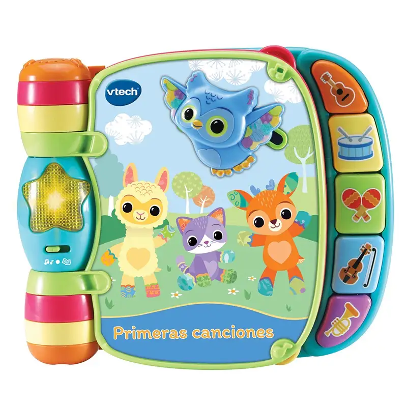 Vtech Baby 80-166777 Libro Interactivo Primeras Canciones Para Bebe